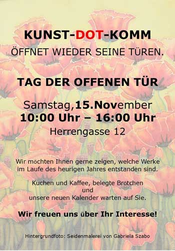 Plakat KDK Tag der offenen Tür