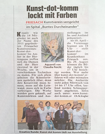 Zeitungsartikel KRONE 04.04.2025